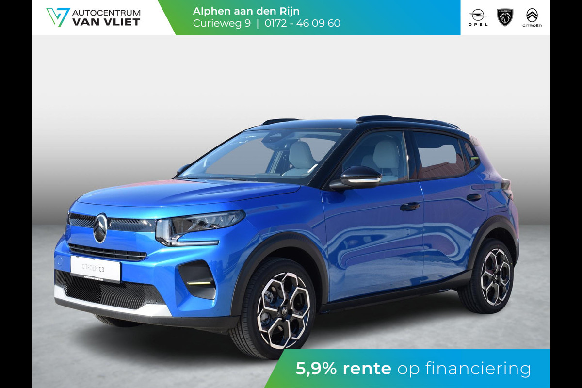 Citroën ë-C3 Max 113pk 44 kWh | 3 FASE | ACHTERUITRIJCAMERA MET SENSOREN | NAVIGATIE | CARPLAY | UIT VOORRAAD LEVERBAAR MET € 1.689,- KORTING! Citroën ë-C3 Max 113pk 44 kWh | 3 FASE | ACHTERUITRIJCAMERA MET SENSOREN | NAVIGATIE | CARPLAY | UIT VOORRAAD LEVERBAAR MET € 1.689,- KORTING!