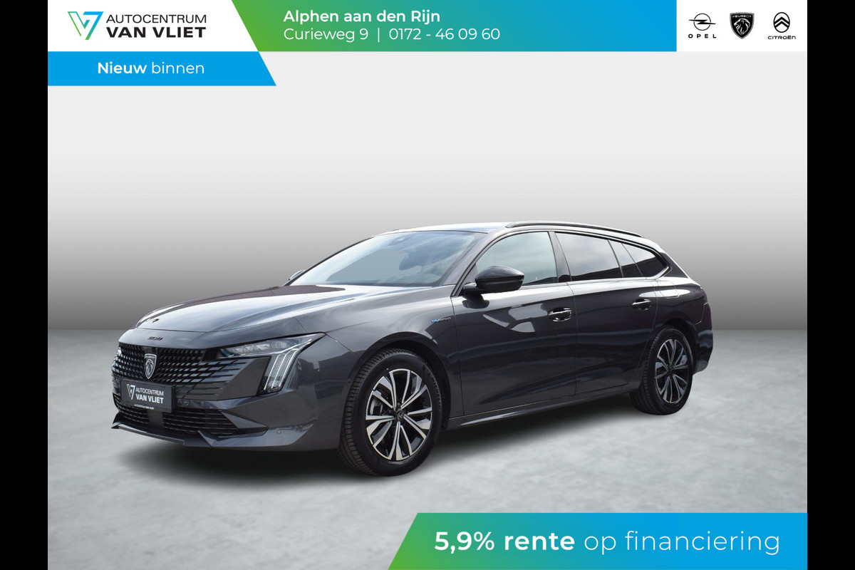 Peugeot 508 SW 1.6 HYbrid 180 Allure | CARPLAY | A.C.C. | 360 CAMERA + SENSOREN | E.C.C. | NAVIGATIE | 8.856 KM Peugeot 508 SW 1.6 HYbrid 180 Allure | CARPLAY | A.C.C. | 360 CAMERA + SENSOREN | E.C.C. | NAVIGATIE | 8.856 KM