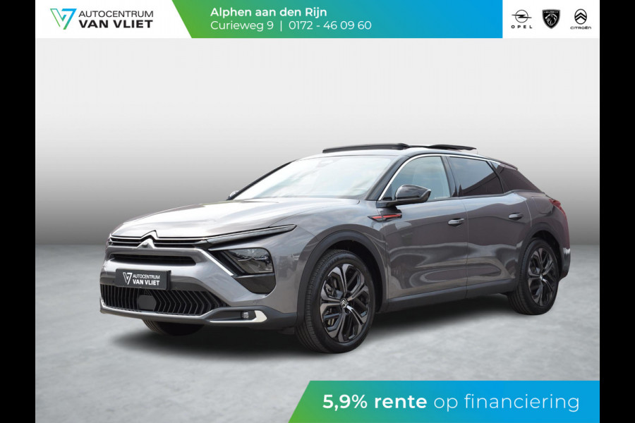 Citroën C5 X 1.6 Plug-in Hybrid 225 Hypnos LEREN BEKLEDING | SCHUIF- KANTELDAK | ACHTERUITRIJCAMERA MET SENSOREN | E.C.C. | NAVI + CARPLAY |