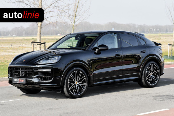 Porsche Cayenne Coupé 3.0 E-Hybrid. BTW, Sport Design, Sportuitlaat, Softclose, Leder, Memory, ACC, Keyless, Camera, Dodeh, Luchtv
