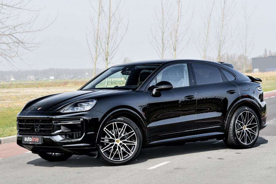 Porsche Cayenne Coupé 3.0 E-Hybrid. BTW, Sport Design, Sportuitlaat, Softclose, Leder, Memory, ACC, Keyless, Camera, Dodeh, Luchtv