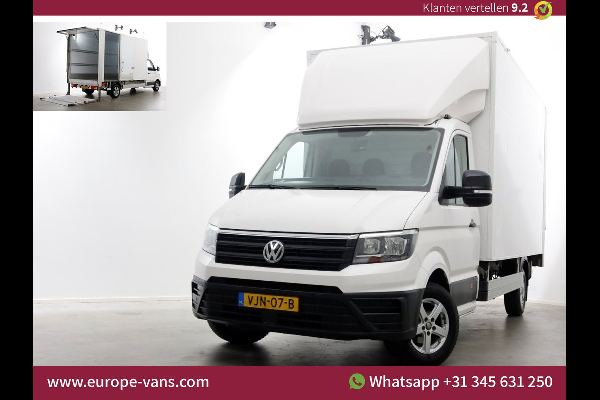 Volkswagen Crafter 35 2.0 TDI Bakwagen met laadklep en zijdeur 1.117kg laadvermogen 03-2021 Volkswagen Crafter 35 2.0 TDI Bakwagen met laadklep en zijdeur 1.117kg laadvermogen 03-2021