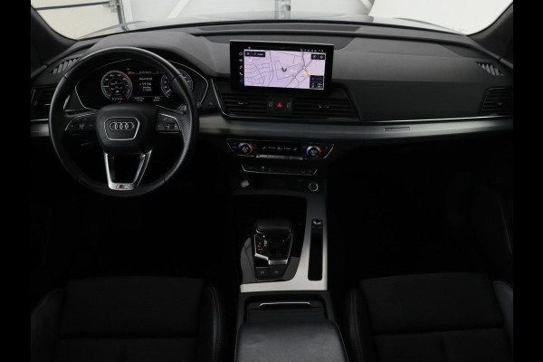 Audi Q5 50 TFSI e quattro S edition | Stoelverwarming | Adaptive cruise | Matrix LED | Half leder | Camera | Carplay | Sfeerverlichting | Sportstoelen | Navigatie