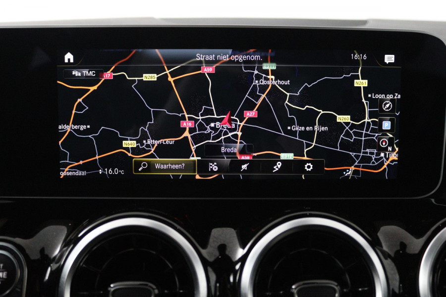 Mercedes-Benz B-Klasse 160 Advantage (NAVIGATIE, ACHTERUITRIJCAMERA, PARKEERSENSOREN, CRUISE CONTROL, NL-AUTO, GOED ONDERHOUDEN)