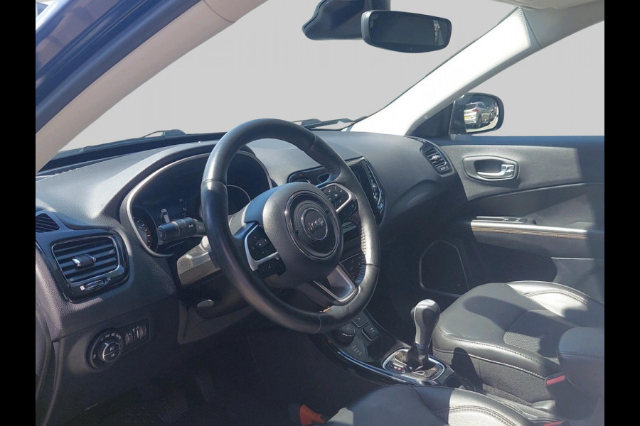 Jeep Compass 1.4 MultiAir Limited 4x4 | 170PK | Automaat | 4WD | zwart dak | halfleder | xenon | blind-spot | stoelverwarming |  Apple Carplay/Android Auto | achteruitrijcamera