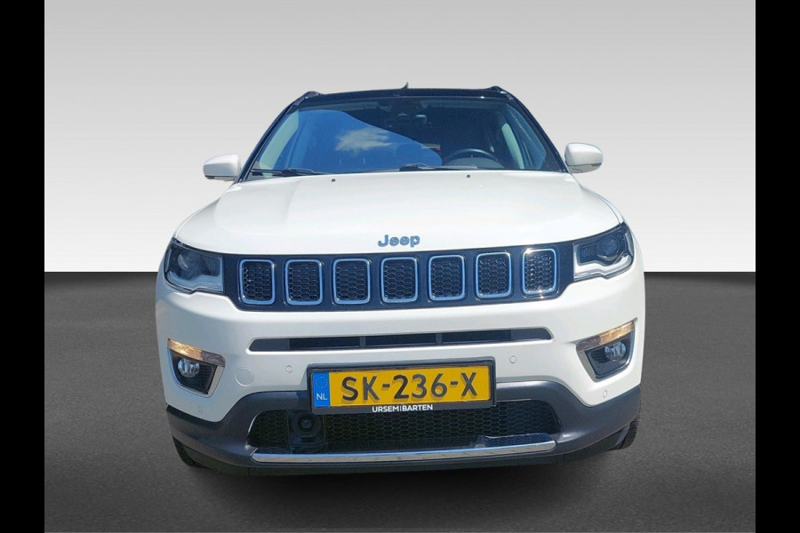Jeep Compass 1.4 MultiAir Limited 4x4 | 170PK | Automaat | 4WD | zwart dak | halfleder | xenon | blind-spot | stoelverwarming |  Apple Carplay/Android Auto | achteruitrijcamera