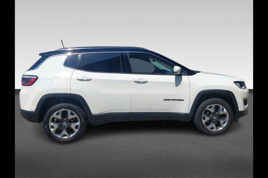 Jeep Compass 1.4 MultiAir Limited 4x4 | 170PK | Automaat | 4WD | zwart dak | halfleder | xenon | blind-spot | stoelverwarming |  Apple Carplay/Android Auto | achteruitrijcamera
