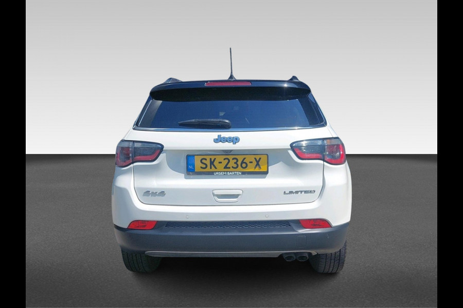 Jeep Compass 1.4 MultiAir Limited 4x4 | 170PK | Automaat | 4WD | zwart dak | halfleder | xenon | blind-spot | stoelverwarming |  Apple Carplay/Android Auto | achteruitrijcamera