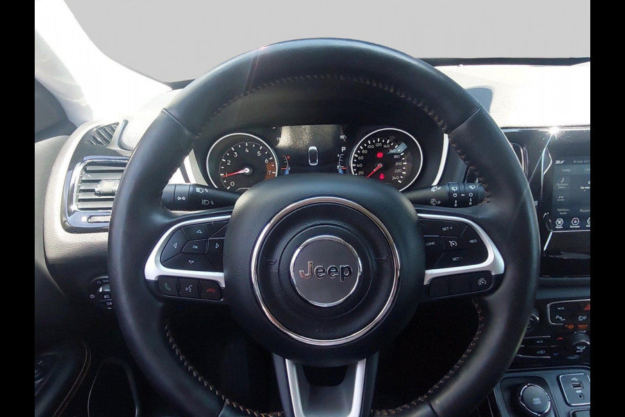 Jeep Compass 1.4 MultiAir Limited 4x4 | 170PK | Automaat | 4WD | zwart dak | halfleder | xenon | blind-spot | stoelverwarming |  Apple Carplay/Android Auto | achteruitrijcamera