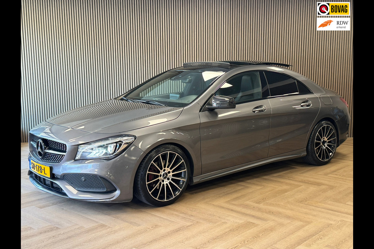 Mercedes-Benz CLA-Klasse AMG CLA200 Prestige AUT NIGHT PAKKET PANORAMADAK AIRCO CAMERA CRUISE NAVIGATIE PDC STOELVERWARMING Mercedes-Benz CLA-Klasse AMG CLA200 Prestige AUT NIGHT PAKKET PANORAMADAK AIRCO CAMERA CRUISE NAVIGATIE PDC STOELVERWARMING
