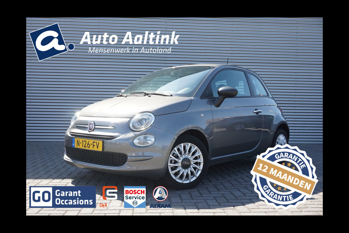 Fiat 500 70PK Hybrid Cult+ NAVI | PARK.SENS | AIRCO | 15'LMV | ORG.NL! Fiat 500 70PK Hybrid Cult+ NAVI | PARK.SENS | AIRCO | 15'LMV | ORG.NL!