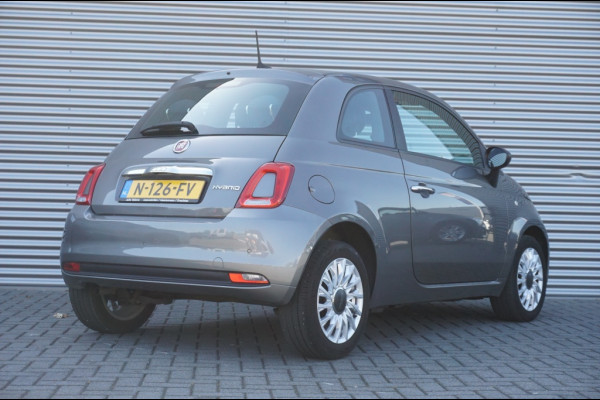 Fiat 500 70PK Hybrid Cult+ NAVI | PARK.SENS | AIRCO | 15'LMV | ORG.NL!