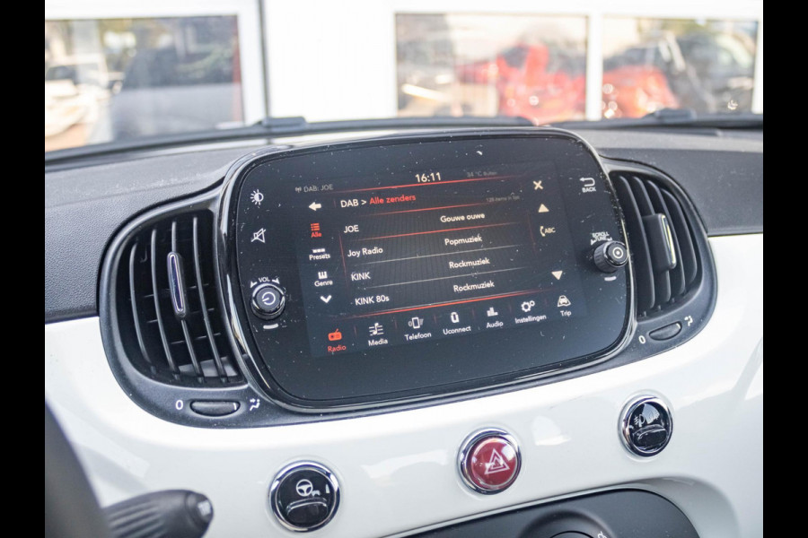 Fiat 500 Hybrid Dolcevita Finale | Airco | Cruise | Panoramadak | PDC | 15" | Apple Carplay