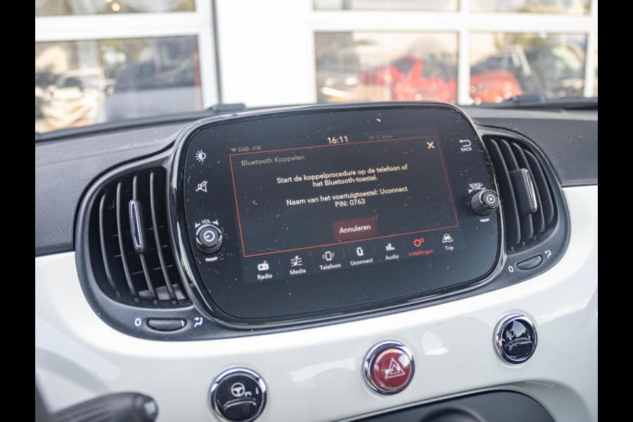 Fiat 500 Hybrid Dolcevita Finale | Airco | Cruise | Panoramadak | PDC | 15" | Apple Carplay