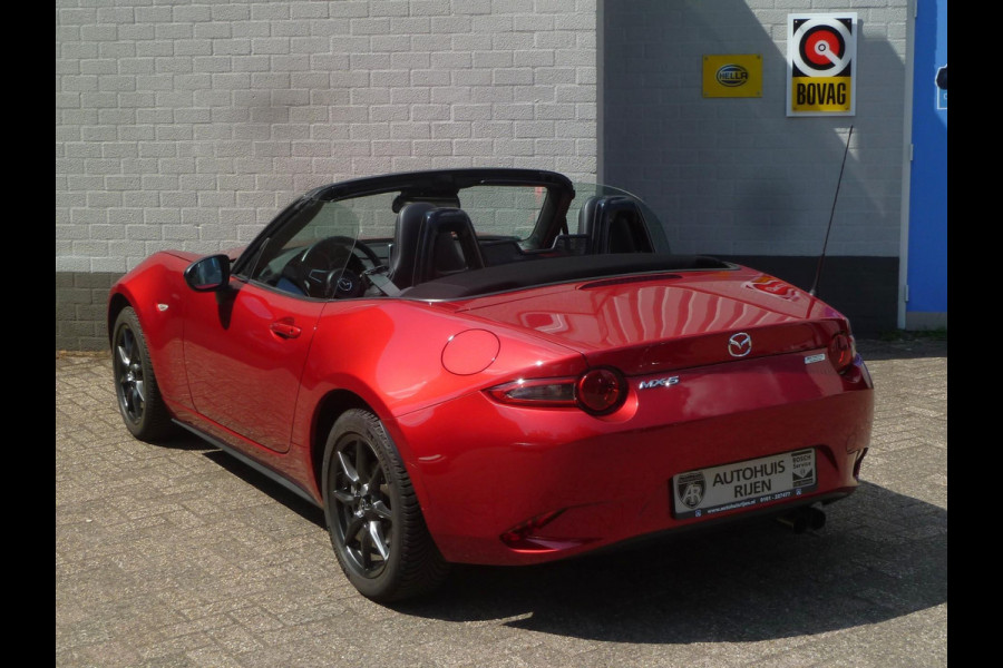 Mazda MX-5 1.5 SkyActiv-G 131 TS+|Leder|Navi|Lane-Assist|1e Eigenaar|37.000km|Dealer Onderhouden