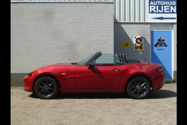 Mazda MX-5 1.5 SkyActiv-G 131 TS+|Leder|Navi|Lane-Assist|1e Eigenaar|37.000km|Dealer Onderhouden