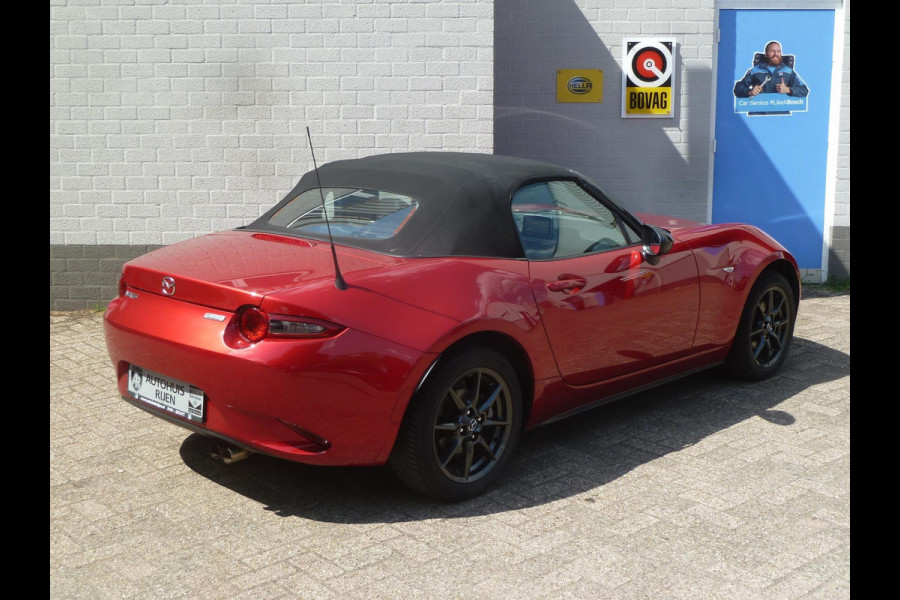Mazda MX-5 1.5 SkyActiv-G 131 TS+|Leder|Navi|Lane-Assist|1e Eigenaar|37.000km|Dealer Onderhouden