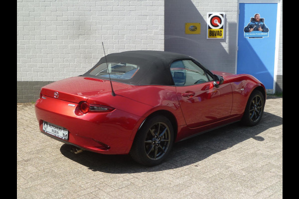 Mazda MX-5 1.5 SkyActiv-G 131 TS+|Leder|Navi|Lane-Assist|1e Eigenaar|37.000km|Dealer Onderhouden