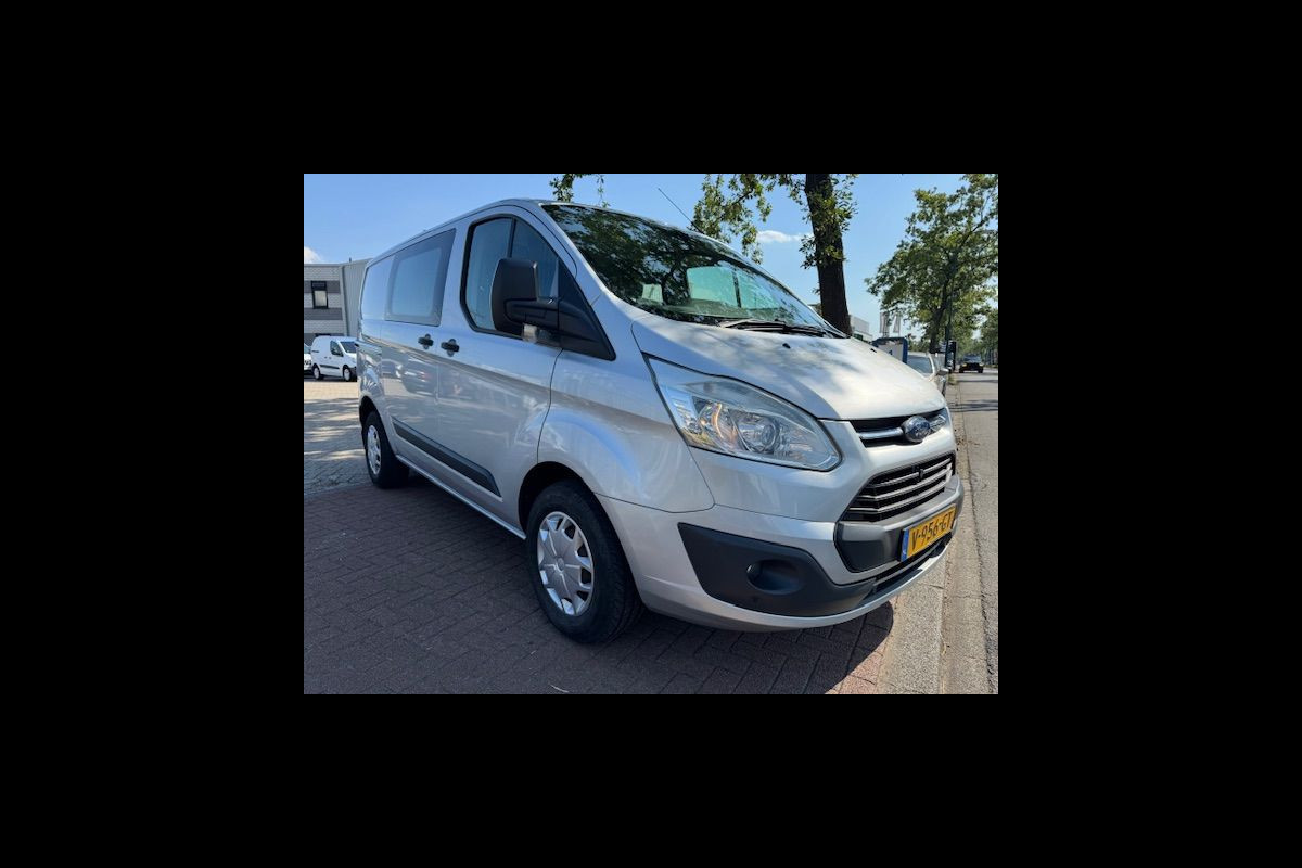 Ford Transit Custom 2.0 TDCI 130pk L1 H1 Trend Dubbel Cabine 5persoons Airco,Cruisecontrol,Camera Nette Auto