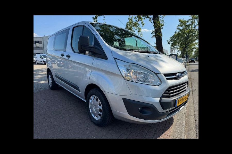 Ford Transit Custom 2.0 TDCI 130pk L1 H1 Trend Dubbel Cabine 5persoons Airco,Cruisecontrol,Camera Nette Auto