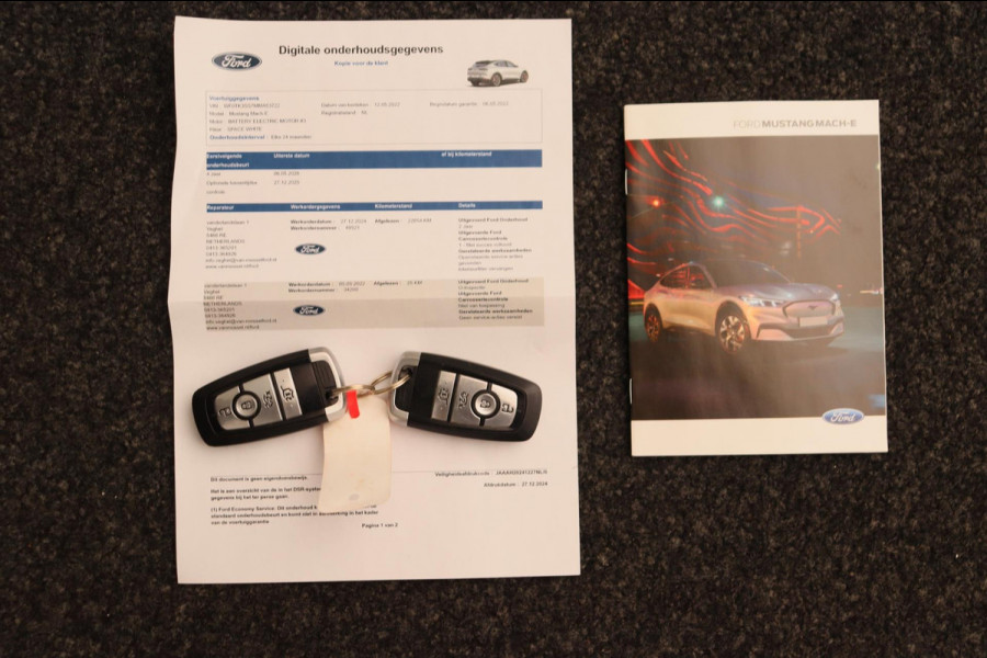 Ford Mustang Mach-E AWD 75 kWh B&O Pano/dak Leder Origineel NL