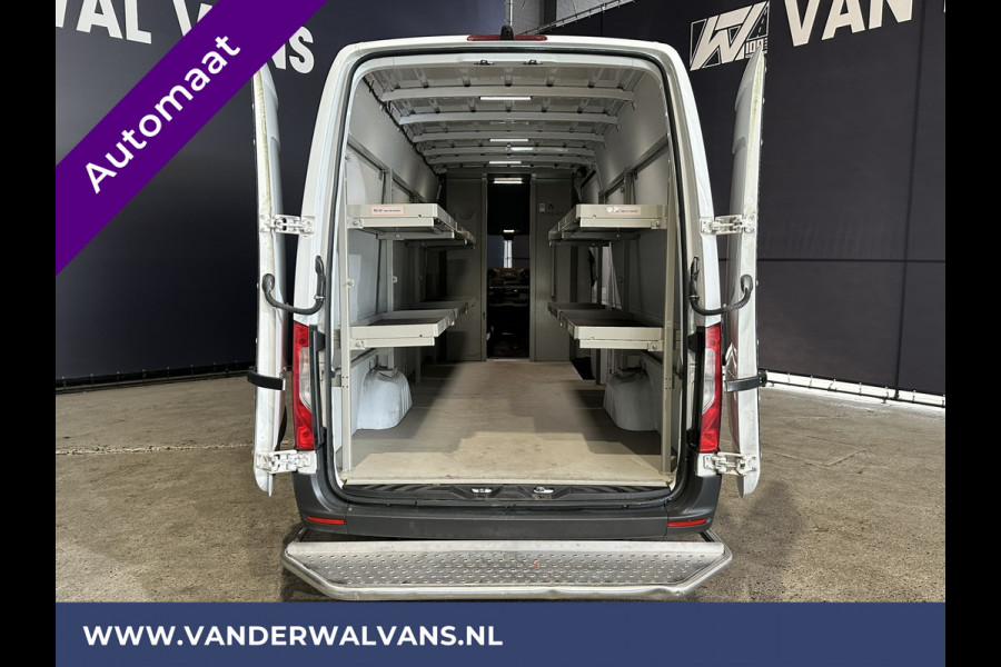 Mercedes-Benz Sprinter 311 CDI Automaat L3H2 *Post NL inrichting* Euro6 Airco | Camera sidebars, 270 graden achterdeuren, schappen, doorloopdeur