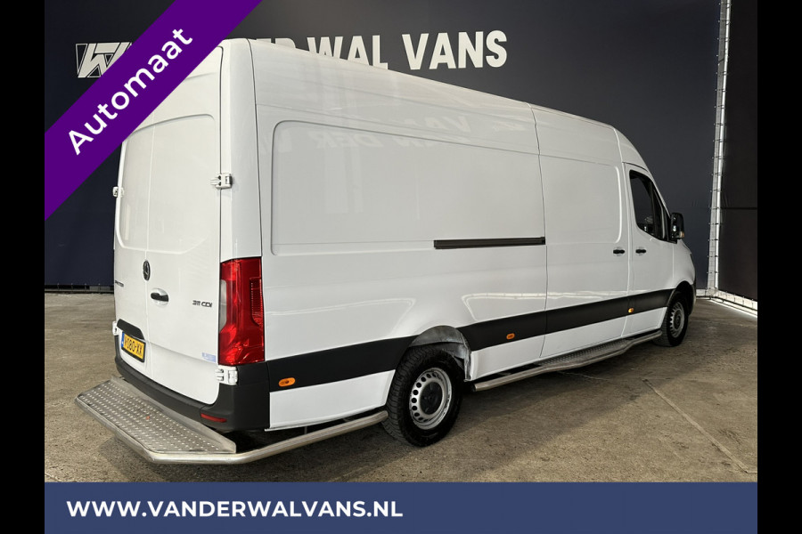 Mercedes-Benz Sprinter 311 CDI Automaat L3H2 *Post NL inrichting* Euro6 Airco | Camera sidebars, 270 graden achterdeuren, schappen, doorloopdeur