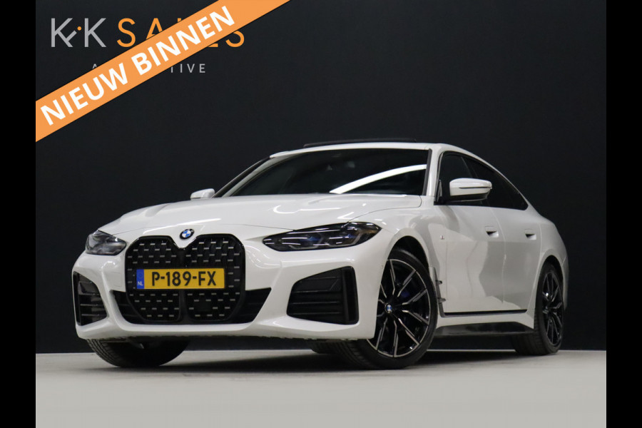 BMW 4 Serie Gran Coupé 420i M Sport [SCHUIFKANTELDAK, HARMAN KARDON, APPLE CARPLAY, ANDROID, LEDEREN MEMORY SEATS, CAMERA, STUUR- + STOELVERWARMING, CRUISE, NIEUWSTAAT]