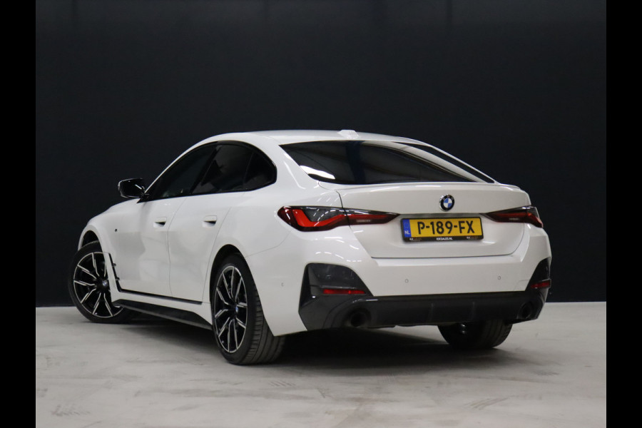 BMW 4 Serie Gran Coupé 420i M Sport [SCHUIFKANTELDAK, HARMAN KARDON, APPLE CARPLAY, ANDROID, LEDEREN MEMORY SEATS, CAMERA, STUUR- + STOELVERWARMING, CRUISE, NIEUWSTAAT]