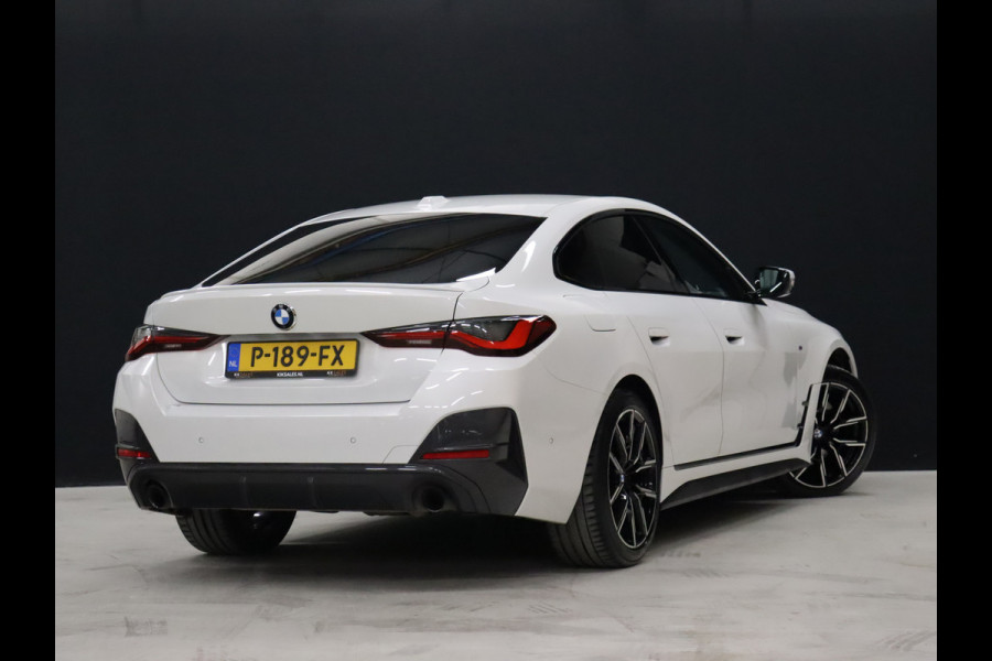 BMW 4 Serie Gran Coupé 420i M Sport [SCHUIFKANTELDAK, HARMAN KARDON, APPLE CARPLAY, ANDROID, LEDEREN MEMORY SEATS, CAMERA, STUUR- + STOELVERWARMING, CRUISE, NIEUWSTAAT]