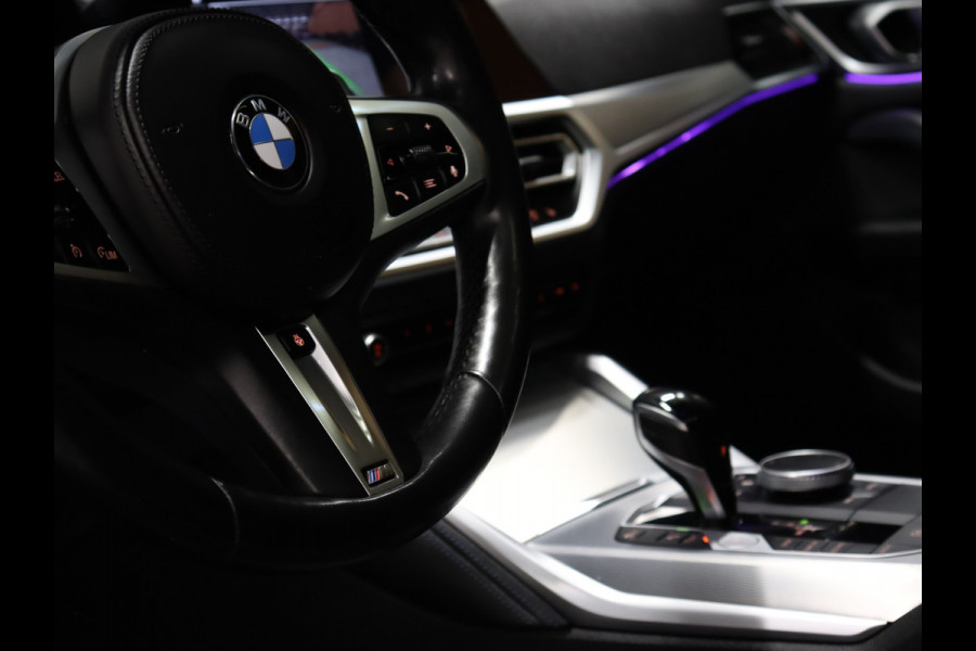 BMW 4 Serie Gran Coupé 420i M Sport [SCHUIFKANTELDAK, HARMAN KARDON, APPLE CARPLAY, ANDROID, LEDEREN MEMORY SEATS, CAMERA, STUUR- + STOELVERWARMING, CRUISE, NIEUWSTAAT]