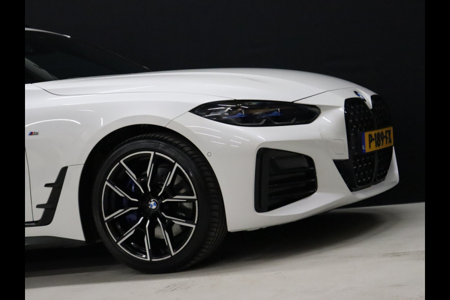 BMW 4 Serie Gran Coupé 420i M Sport [SCHUIFKANTELDAK, HARMAN KARDON, APPLE CARPLAY, ANDROID, LEDEREN MEMORY SEATS, CAMERA, STUUR- + STOELVERWARMING, CRUISE, NIEUWSTAAT]