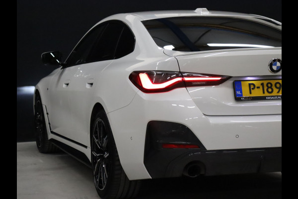 BMW 4 Serie Gran Coupé 420i M Sport [SCHUIFKANTELDAK, HARMAN KARDON, APPLE CARPLAY, ANDROID, LEDEREN MEMORY SEATS, CAMERA, STUUR- + STOELVERWARMING, CRUISE, NIEUWSTAAT]