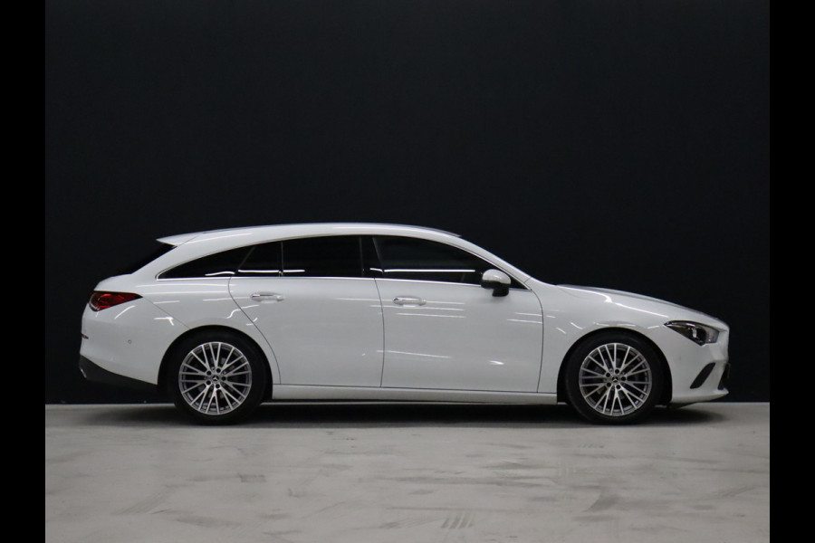 Mercedes-Benz CLA-Klasse Shooting Brake 180 Luxury Line [SFEERVERLICHTING, CAMERA, WIDESCREEN, LED, STOELVERWARMING, PDC, HALF LEDER, CRUISE CONTROL, NIEUWSTAAT]
