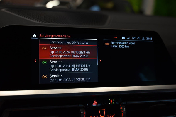 BMW 3 Serie Touring 320i High Executive Edition - Adaptive Cruise Control - Memory - Panoramadak - El. Trekhaak - Dashboard Leder