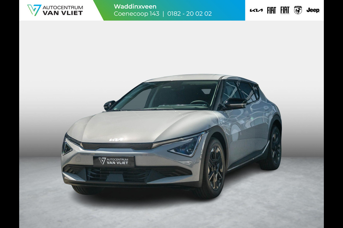 Kia Ev6 Light Edition 63 kWh l Direct leverbaar l Wolf Grey l 428 km Actieradius Kia Ev6 Light Edition 63 kWh l Direct leverbaar l Wolf Grey l 428 km Actieradius