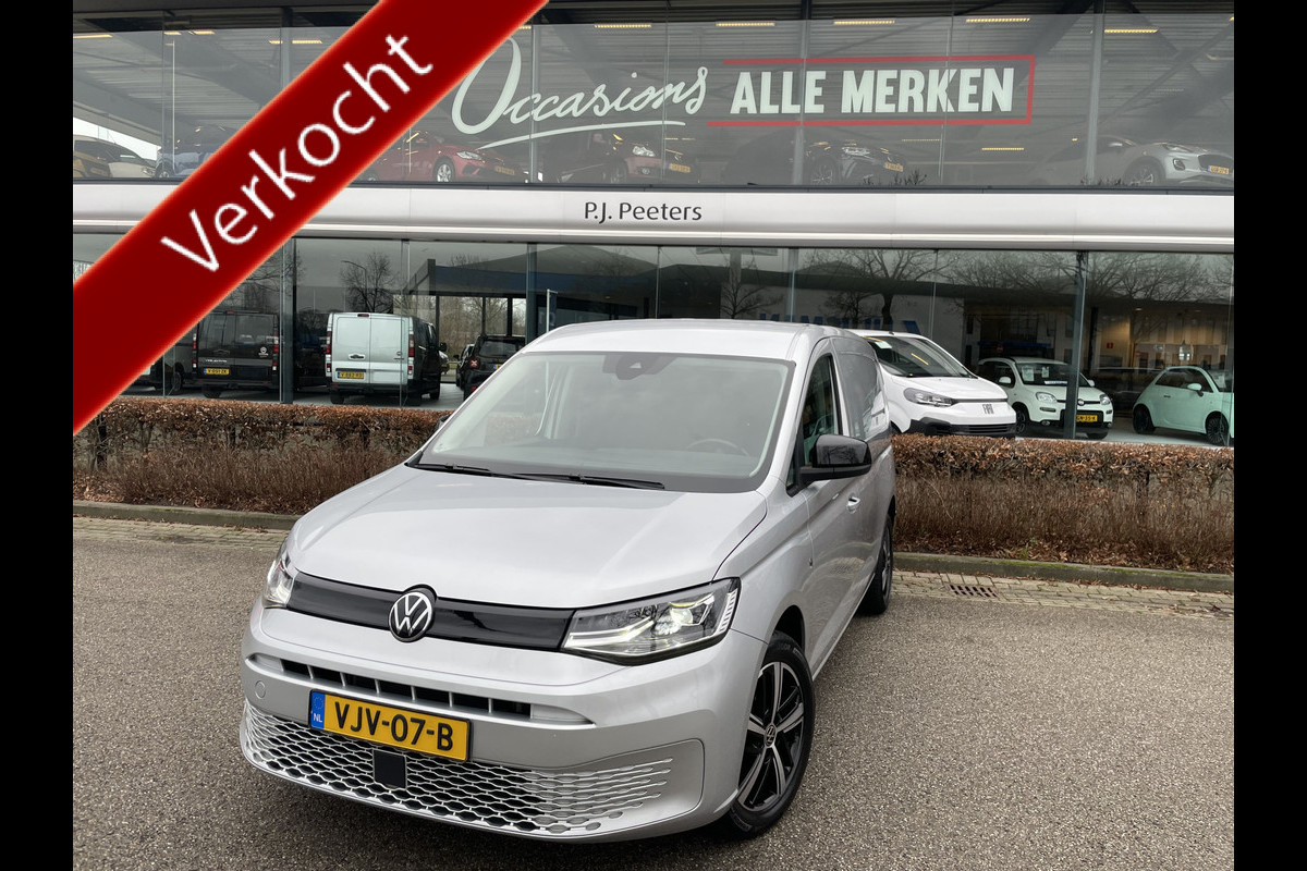 Volkswagen Caddy Cargo Maxi L2H1 2.0 TDI 1st Edition Clim. control - Cruise control - Parkeersensoren A - Navi full map - Radio/Bluetooth - MFL Stuurwiel - LMV 17" - Bot waarschuwingssysteem - Zijschuifdeur R - Tussenschot Volledig Volkswagen Caddy Cargo Maxi L2H1 2.0 TDI 1st Edition Clim. control - Cruise control - Parkeersensoren A - Navi full map - Radio/Bluetooth - MFL Stuurwiel - LMV 17" - Bot waarschuwingssysteem - Zijschuifdeur R - Tussenschot Volledig