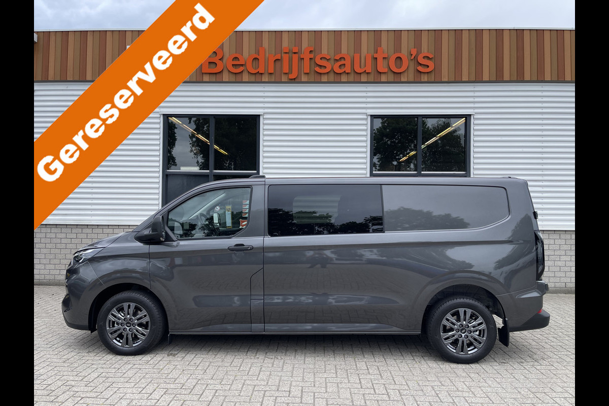 Ford Transit Custom 340 2.0 TDCI L2H1 Trend DC 6 persoons / NIEUW / bpm vrij / rijklaar € 39.950 ex btw / lease vanaf € 715 / direct leverbaar / airco / cruise / apple carplay / camera / magnetic grey metallic Ford Transit Custom 340 2.0 TDCI L2H1 Trend DC 6 persoons / NIEUW / bpm vrij / rijklaar € 39.950 ex btw / lease vanaf € 715 / direct leverbaar / airco / cruise / apple carplay / camera / magnetic grey metallic