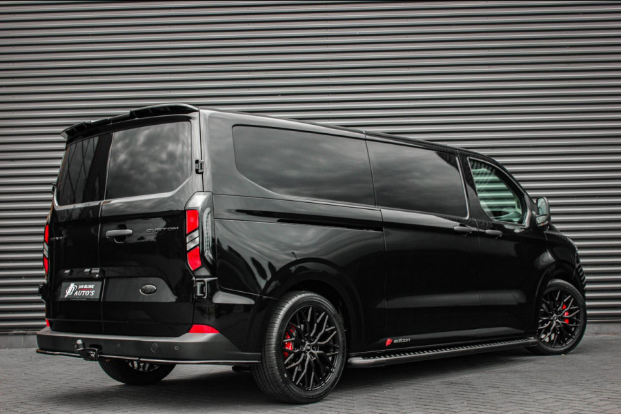 Ford Transit Custom 2.0 TDCI L2H1 AUTOMAAT 136PK JB- EDITION / FULL BLACK / APPLE CARPLAY / 3- ZITS / MY2024 / VOORRAAD LEVERBAAR