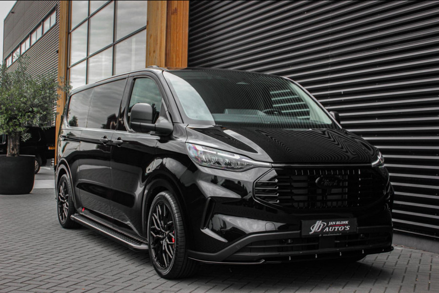 Ford Transit Custom 2.0 TDCI L2H1 AUTOMAAT 136PK JB- EDITION / FULL BLACK / APPLE CARPLAY / 3- ZITS / MY2024 / VOORRAAD LEVERBAAR