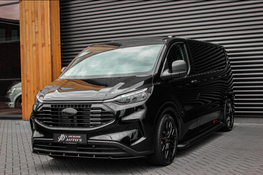 Ford Transit Custom 2.0 TDCI L2H1 AUTOMAAT 136PK JB- EDITION / FULL BLACK / APPLE CARPLAY / 3- ZITS / MY2024 / VOORRAAD LEVERBAAR