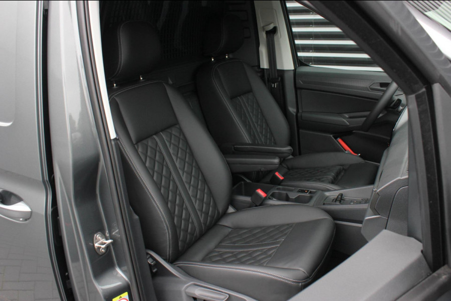 Volkswagen Caddy Cargo 2.0 TDI DSG 122PK / JB- EDITION / LEDEREN BEKLEDING / MAXTRON / FULL OPTIONS / VERLAGINGSVEREN / APPLE CAR