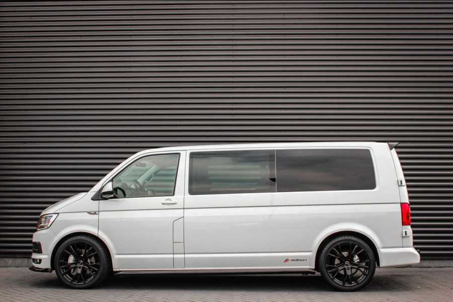 Volkswagen Transporter 2.0 TDI L2H1 DSG DC 204PK JB-EDTION / LEDEREN BEKLEDING / TREKHAAK / APPLE CARPLAY / AIRCO / NIEUWSTAAT