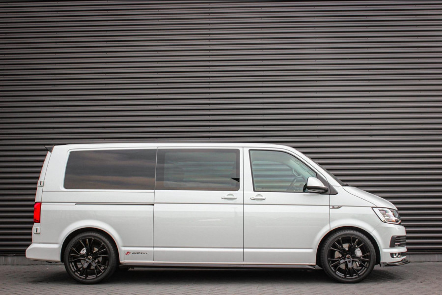 Volkswagen Transporter 2.0 TDI L2H1 DSG DC 204PK JB-EDTION / LEDEREN BEKLEDING / TREKHAAK / APPLE CARPLAY / AIRCO / NIEUWSTAAT