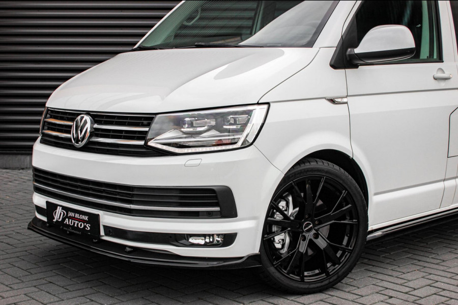 Volkswagen Transporter 2.0 TDI L2H1 DSG DC 204PK JB-EDTION / LEDEREN BEKLEDING / TREKHAAK / APPLE CARPLAY / AIRCO / NIEUWSTAAT