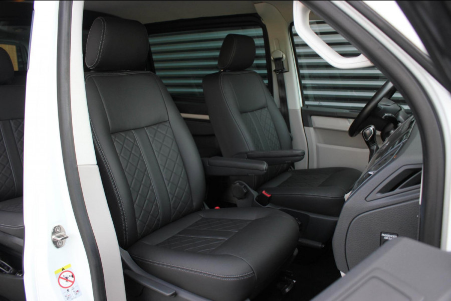 Volkswagen Transporter 2.0 TDI L2H1 DSG DC 204PK JB-EDTION / LEDEREN BEKLEDING / TREKHAAK / APPLE CARPLAY / AIRCO / NIEUWSTAAT