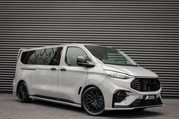 Ford Transit Custom 320 2.0 TDCI L2H1 MS-RT DC AWD DUBBEL CABINE BPM VRIJ / KUIPSTOELEN / DIRECT RIJDEN / NAVIGATIE / GREY MATTER