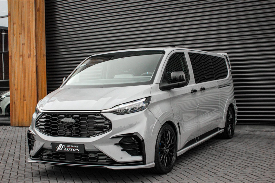 Ford Transit Custom 320 2.0 TDCI L2H1 MS-RT DC AWD DUBBEL CABINE BPM VRIJ / KUIPSTOELEN / DIRECT RIJDEN / NAVIGATIE / GREY MATTER