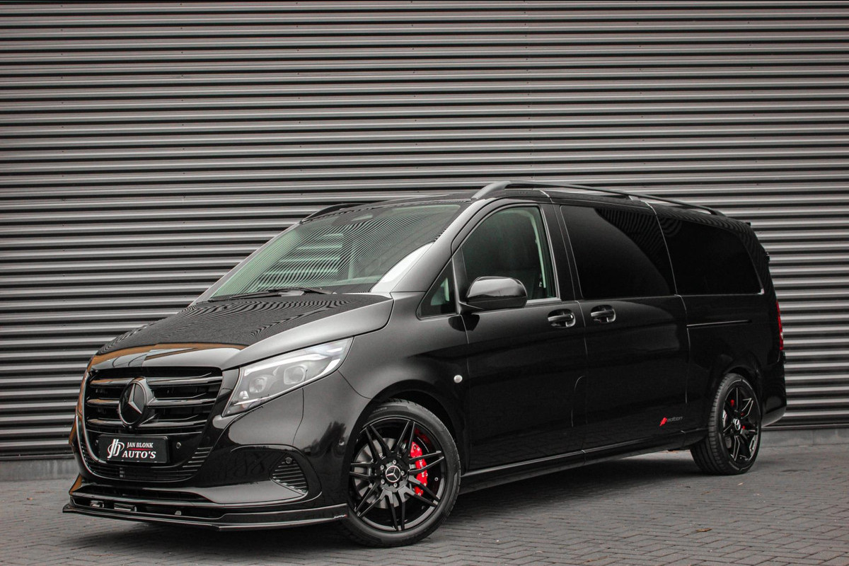 Mercedes-Benz Vito 119 CDI L3 SPORT DUBBEL CABINE / DC / BPM VRIJ / FULL BLACK / 2X SCHUIFDEUREN / AMG / VERLAAGD / APPLE CARPLAY Mercedes-Benz Vito 119 CDI L3 SPORT DUBBEL CABINE / DC / BPM VRIJ / FULL BLACK / 2X SCHUIFDEUREN / AMG / VERLAAGD / APPLE CARPLAY