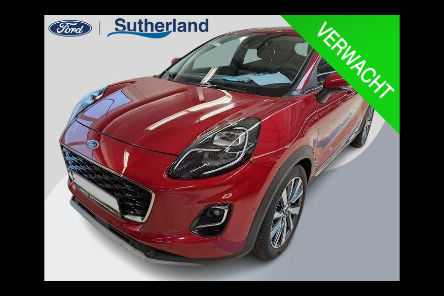 Ford Puma 1.0 EcoBoost Hybrid Titanium X 125pk | Adaptieve Cruise | BLIS | Comfort pack | Winterpack | Elek. achterklep | Full LED